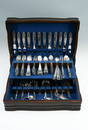 116 PC. GEORG JENSEN ''ACORN'' STERLING FLATWARE