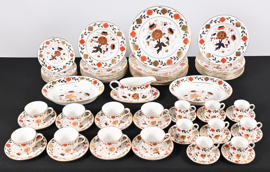 ROYAL CROWN DERBY ''ASIAN ROSE'' SERVICE FOR 8 (1 of 8)