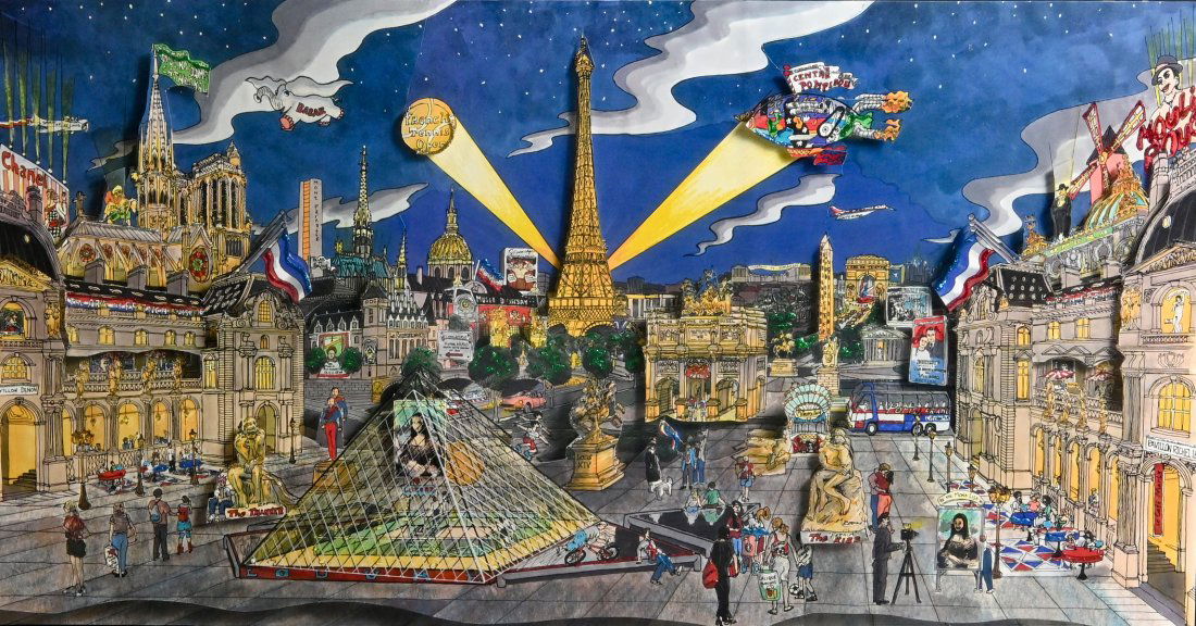 STEPHEN SZYNAL ARTIST PROOF 3-D SERIGRAPH (1 of 6)