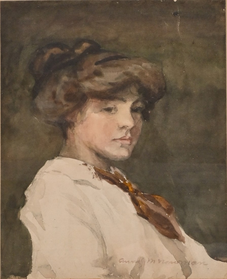 ANNA MARY NEWMAN PORTRAIT PAINTING (1 of 4)