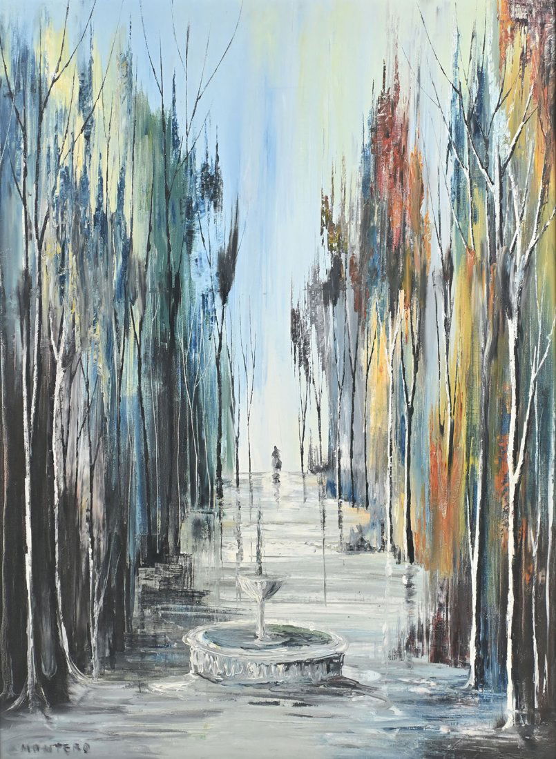 MCM PAINTING SIGNED MONTERO (1 of 4)