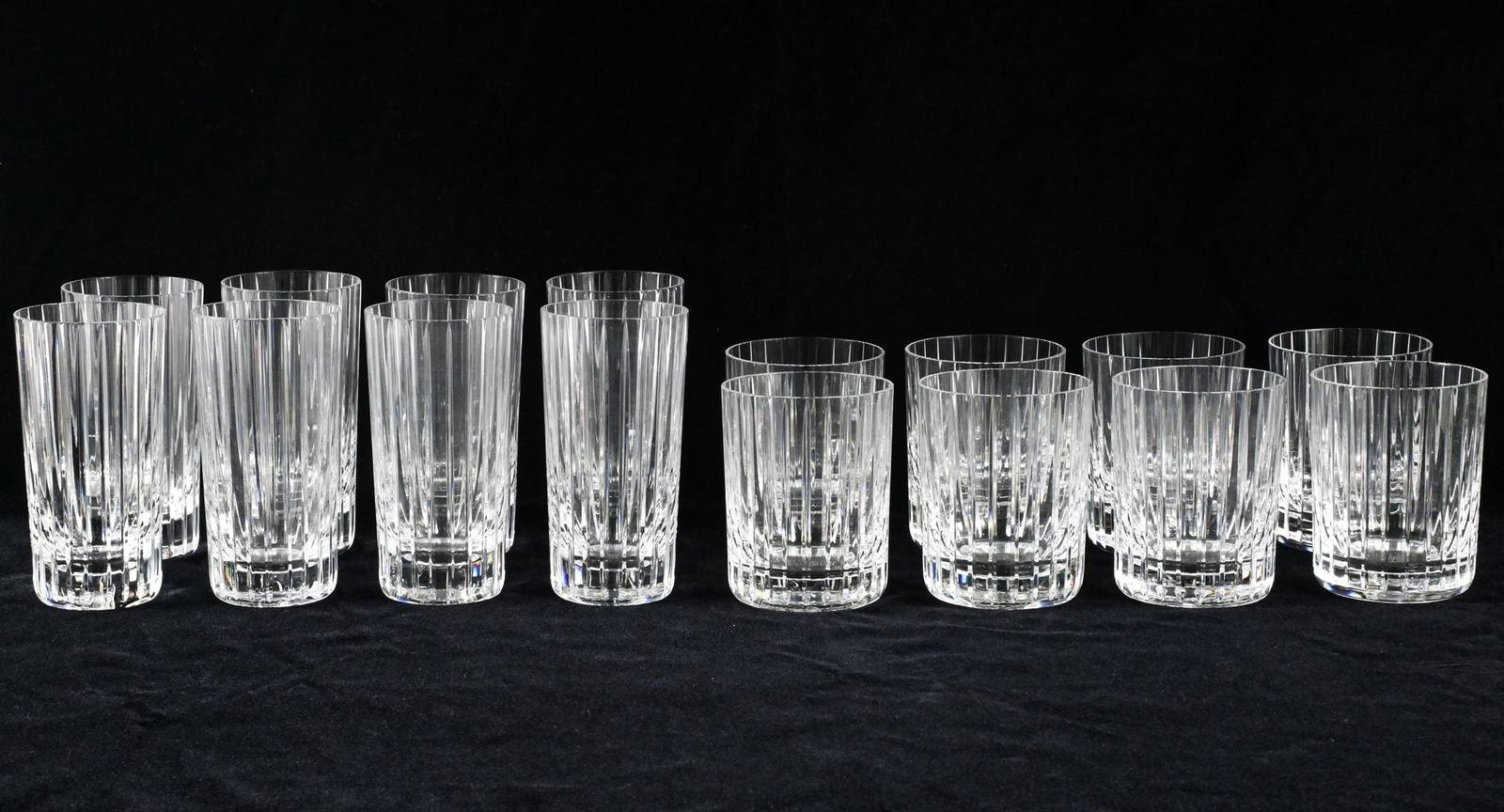 16 PC. BACCARAT ''HARMONIE'' CRYSTAL GLASSES (1 of 5)