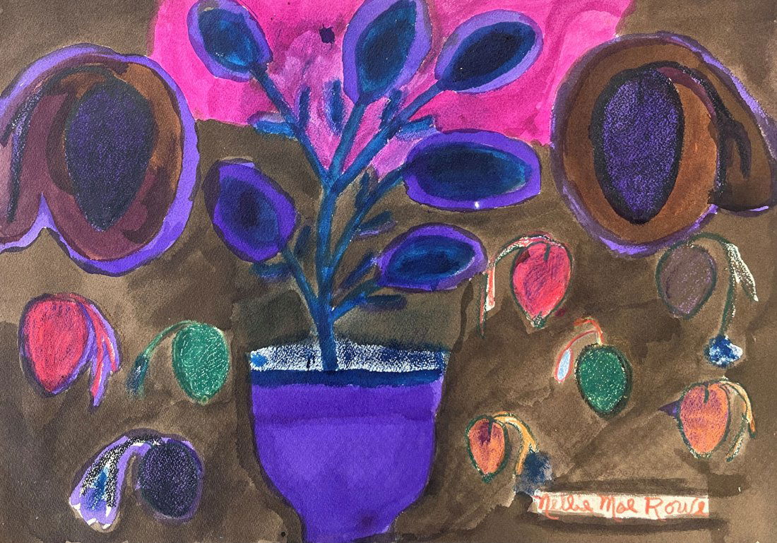 NELLIE MAE ROWE STILL LIFE PAINTING (1 of 3)