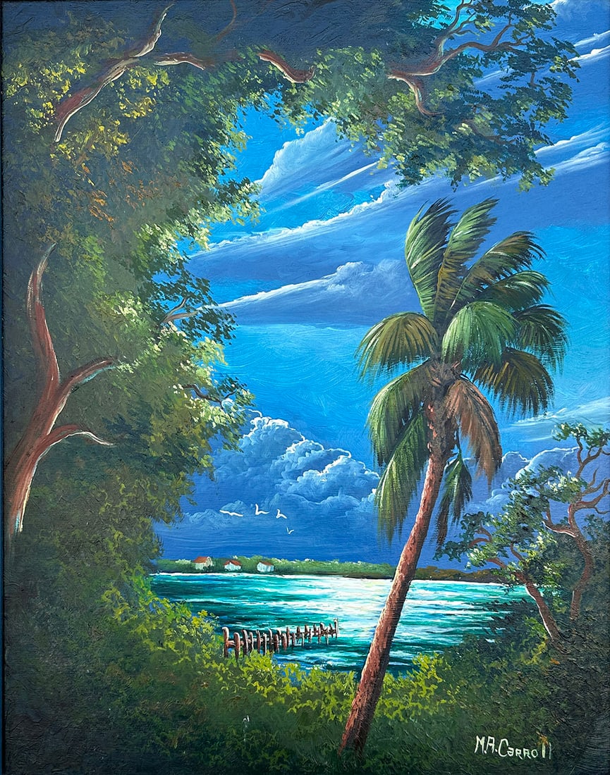 MARY ANN CARROL HIGHWAYMEN PAINTING (1 of 5)
