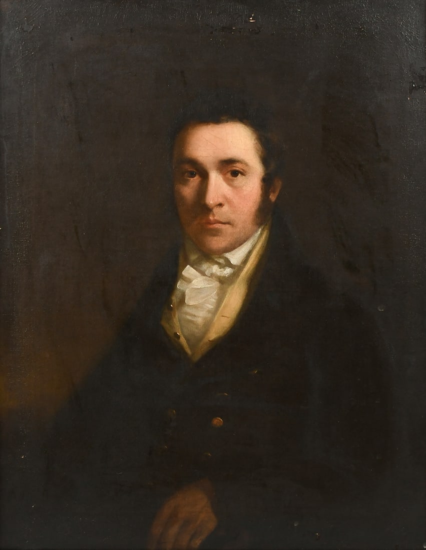 FINE 19TH-CENTURY PORTRAIT PAINTING OF A GENTLEMAN (1 of 4)