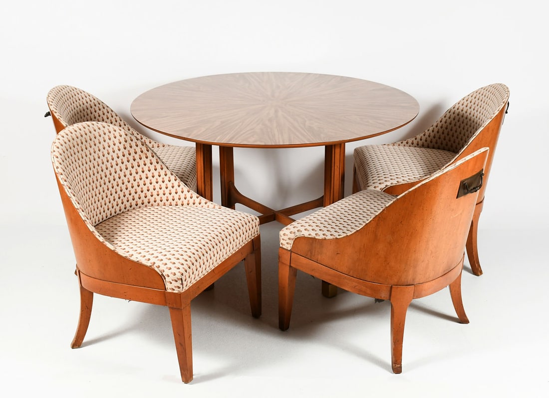 DREXEL PARTY TABLE & CHAIRS (1 of 7)