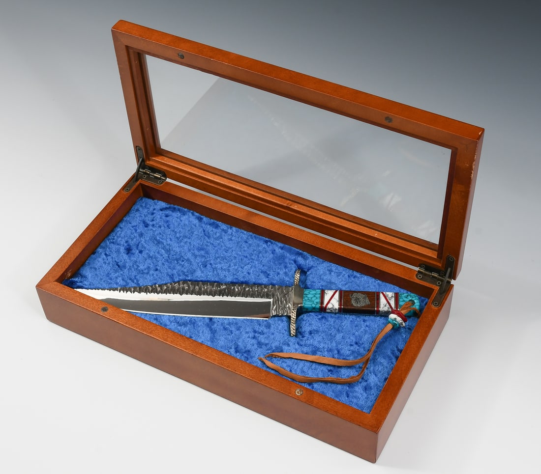 BUCK 916 BUFFALO HUNTER BOWIE KNIFE BY YELLOWHORSE (1 of 4)