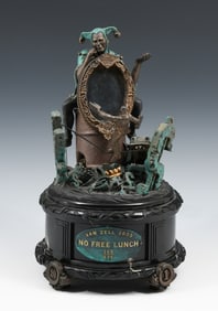 SAM ZELL AUTOMATON "NO FREE LUNCH"