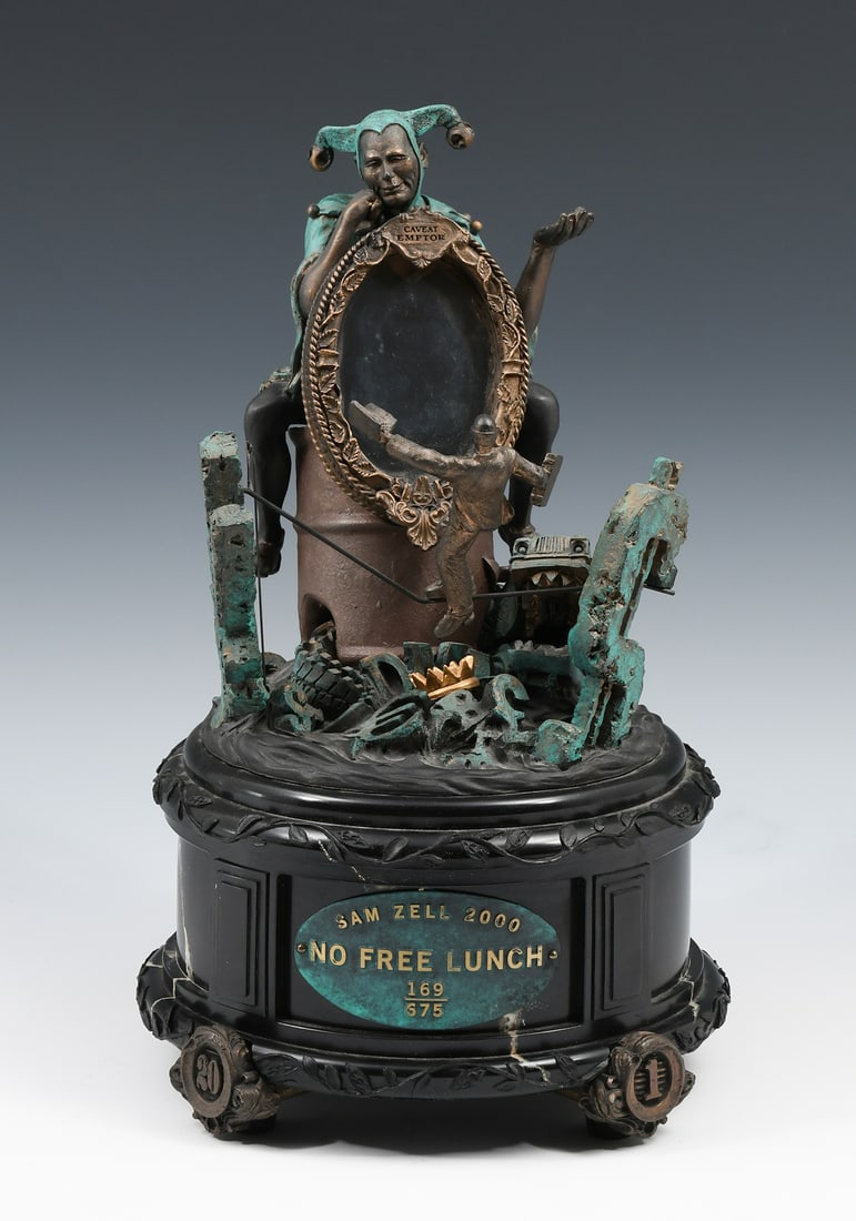 SAM ZELL AUTOMATON "NO FREE LUNCH" (1 of 7)