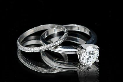 DIAMOND & PLATINUM BRIDAL SET