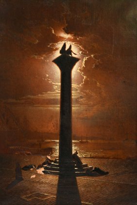 JULIUS EHRKE SAINT MARK'S SQUARE VENICE PAINTING