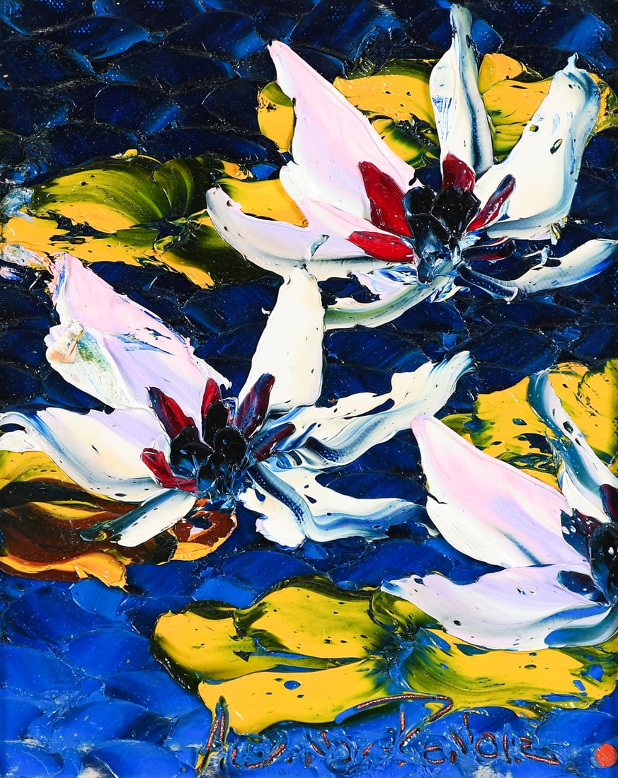 ALEXANDRE RENOIR "LITTLE LILY" PAINTING (1 of 4)