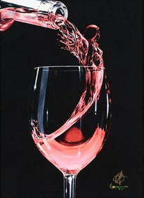 MICHAEL GODARD "ROSE ANGEL" EMBELLISHED GICLEE