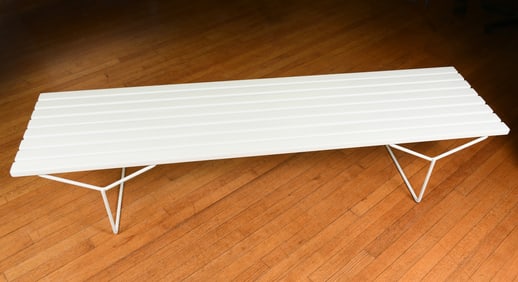 HARRY BERTOIA FOR KNOLL INTERNATIONAL SLAT BENCH
