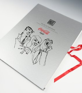 TODD WHITE SKETCH COLLECTION FOR COCA-COLA LIGHT