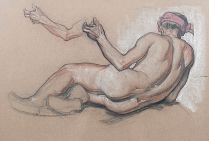 DEAN CORNWELL MURAL STUDY