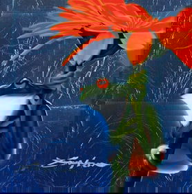 PATRICK GUYTON "GIMME SHELTER" MIXED MEDIA