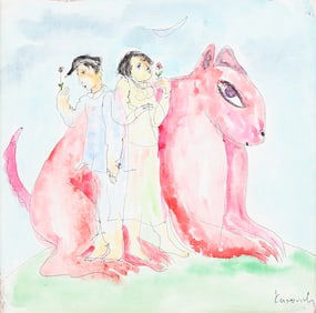 MARK KANOVICH PAINTING "IMPOSSIBLE TO IGNORE"