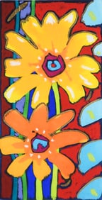 SIMON BULL MIXED MEDIA "FOREVER TOGETHER"