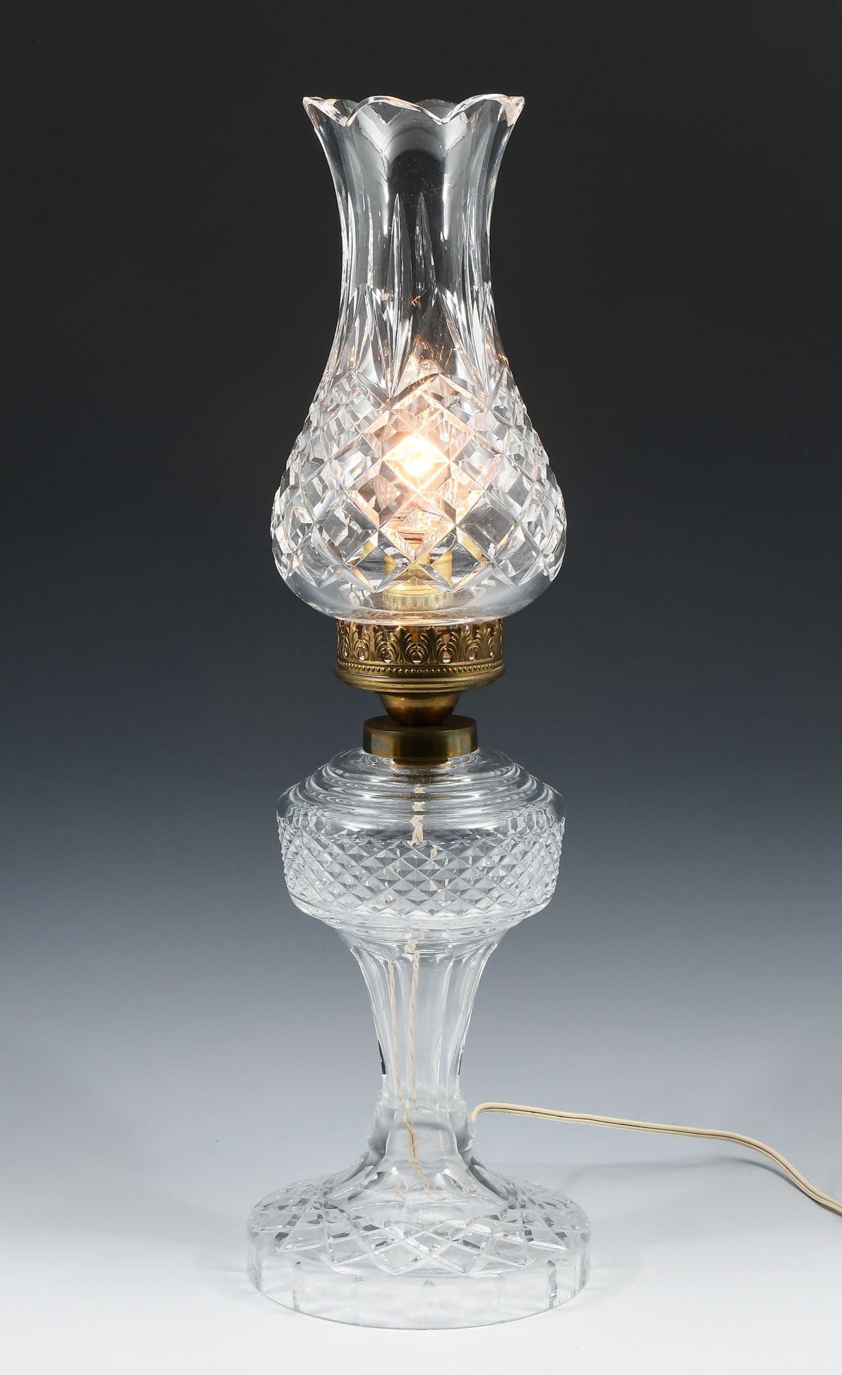 WATERFORD CRYSTAL LAMP (1 of 5)