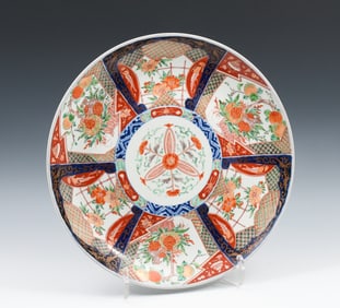LARGE JAPANESE IMARI CHARGER