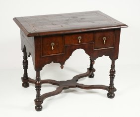 MID 18TH-CENTURY WILLIAM & MARY LOWBOY