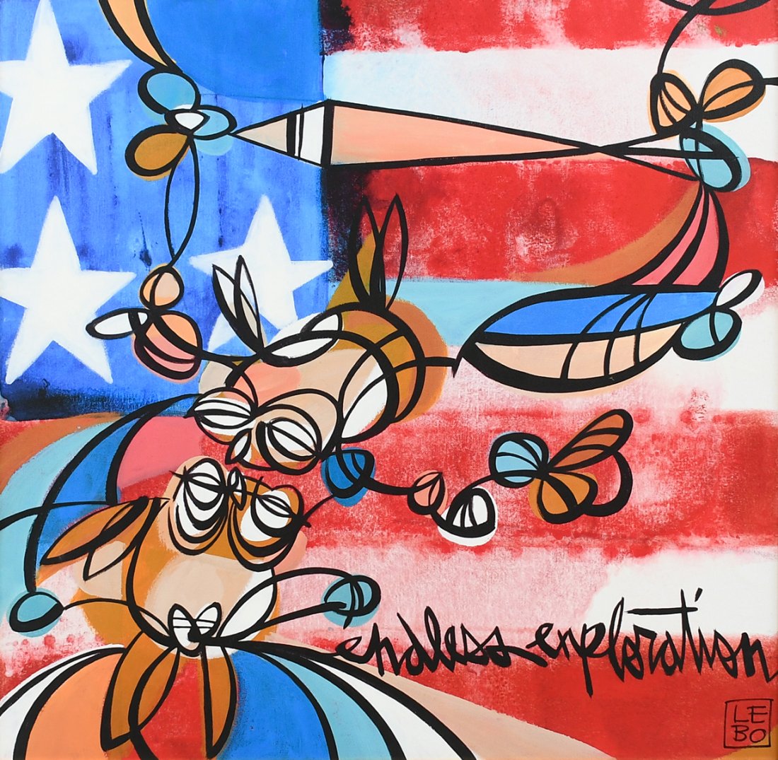 LEBO GICLEE/CANVAS "ENDLESS EXPLORATION" (1 of 5)