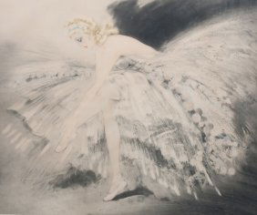 ICART "FAIR DANCER" ETCHING