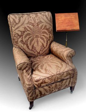 RARE VINTAGE CHAIR ADJUSTABLE READING TABLE