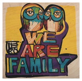 LEBO "WE ARE FAMILY" DYE SUBLIMATION