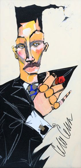 ORIGINAL CORDELL CORDARO PAINTING