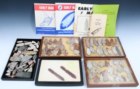 AMERICAN INDIAN ARROWHEAD & ARTIFACT COLLECTION