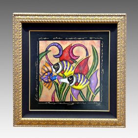 TWO LUIS SOTTIL ARTWORKS