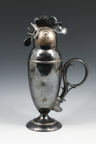 WALLACE BROTHERS ROOSTER COCKTAIL SHAKER