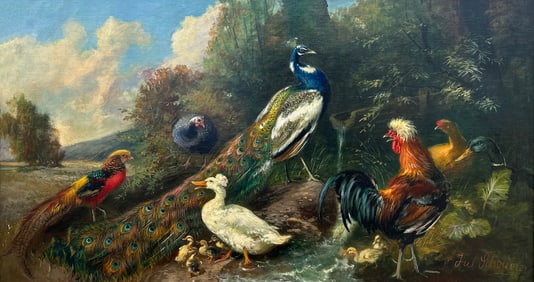 JULIUS SCHEUERER BIRD KINGDOM IN NATURE
