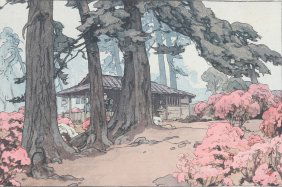 HIROSHI YOSHIDA JAPANESE WOODBLOCK PRINT