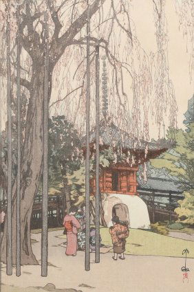 HIROSHI YOSHIDA JAPANESE WOODBLOCK PRINT