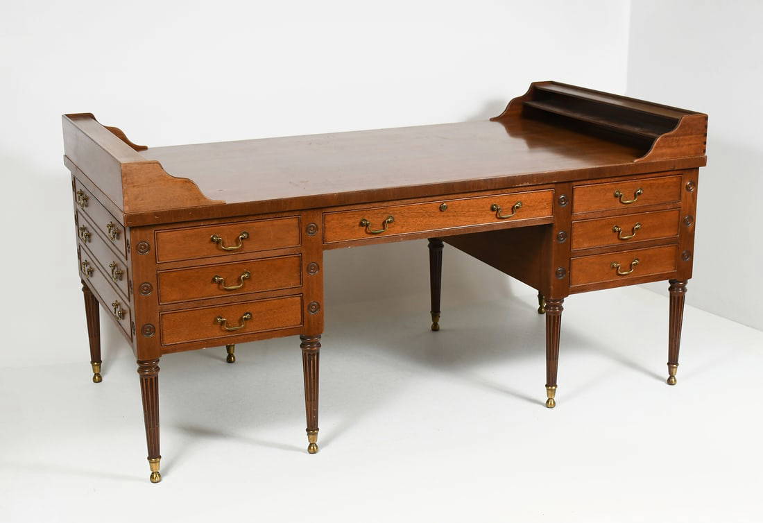 Large Kittinger Washington Partner's Desk Auction
