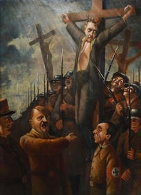 KYRA MARKHAM WORLD WAR II GRAPHIC PAINTING