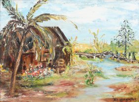 BEA HUTCHINSON FLORIDA LANDSCAPE PAINTING