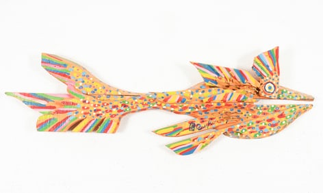 JAMES RENFRO FOLK ART FISH SCULPTURE