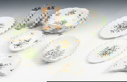 9 HEREND, WORCESTER, LENOX, & KAISER PORCELAINS