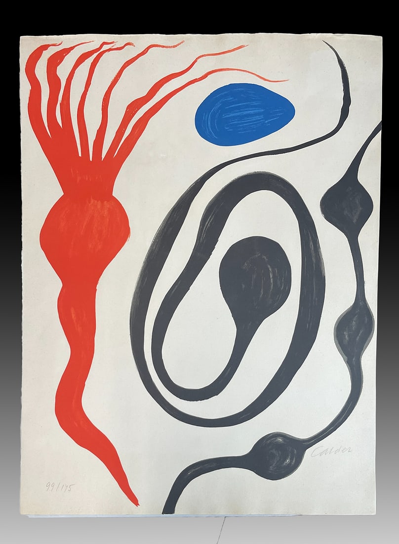 ALEXANDER CALDER LITHOGRAPH "OCTOPUS"