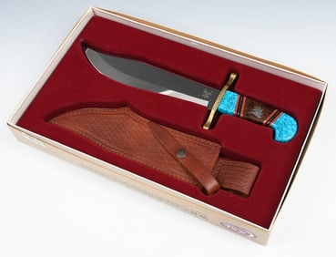 CASE XX YELLOWHORSE STALLION BOWIE KNIFE