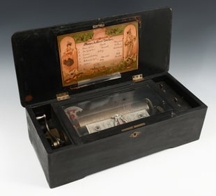 6- SONG SWISS MUSIC BOX