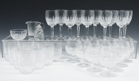 30 PC. WATERFORD CRYSTAL "COLLEEN" GLASSES