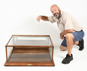 S.H. WORCESTER & SON OAK COUNTRY STORE DISPLAY