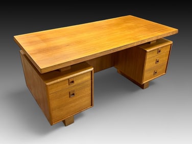 CANADIAN MID-CENTURY MODERN TEAK FLOATING DESK