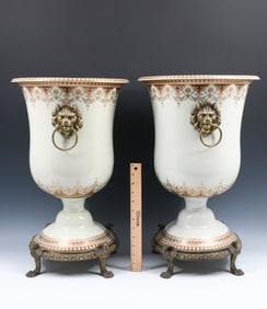 2 PORCELAIN VASES