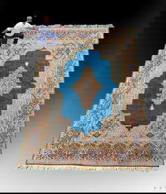 ESTATE ORIENTAL PERSIAN KIRMAN DESIGN CARPET